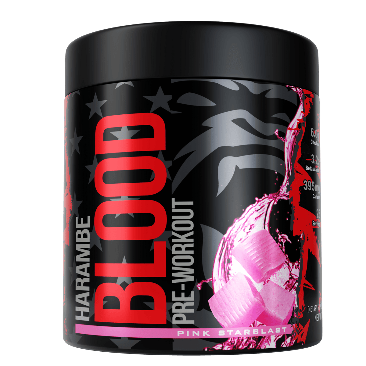Harambe Blood® | Intense Preworkout Supplement
