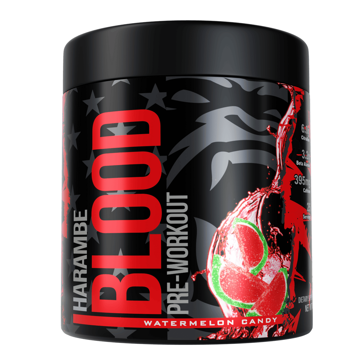 Harambe Blood® | Intense Preworkout Supplement