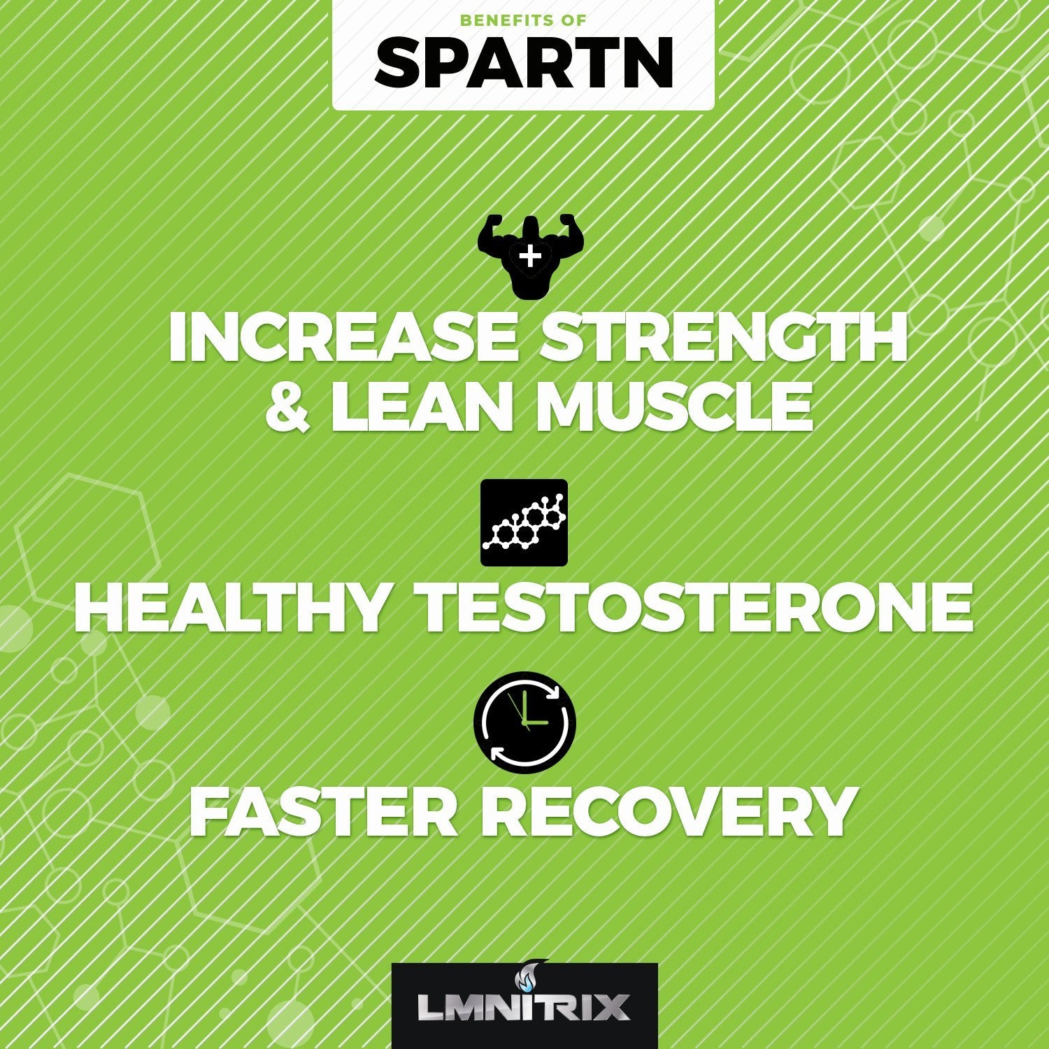 SPARTN | Testosterone Booster Supplement ✮ 120 ct