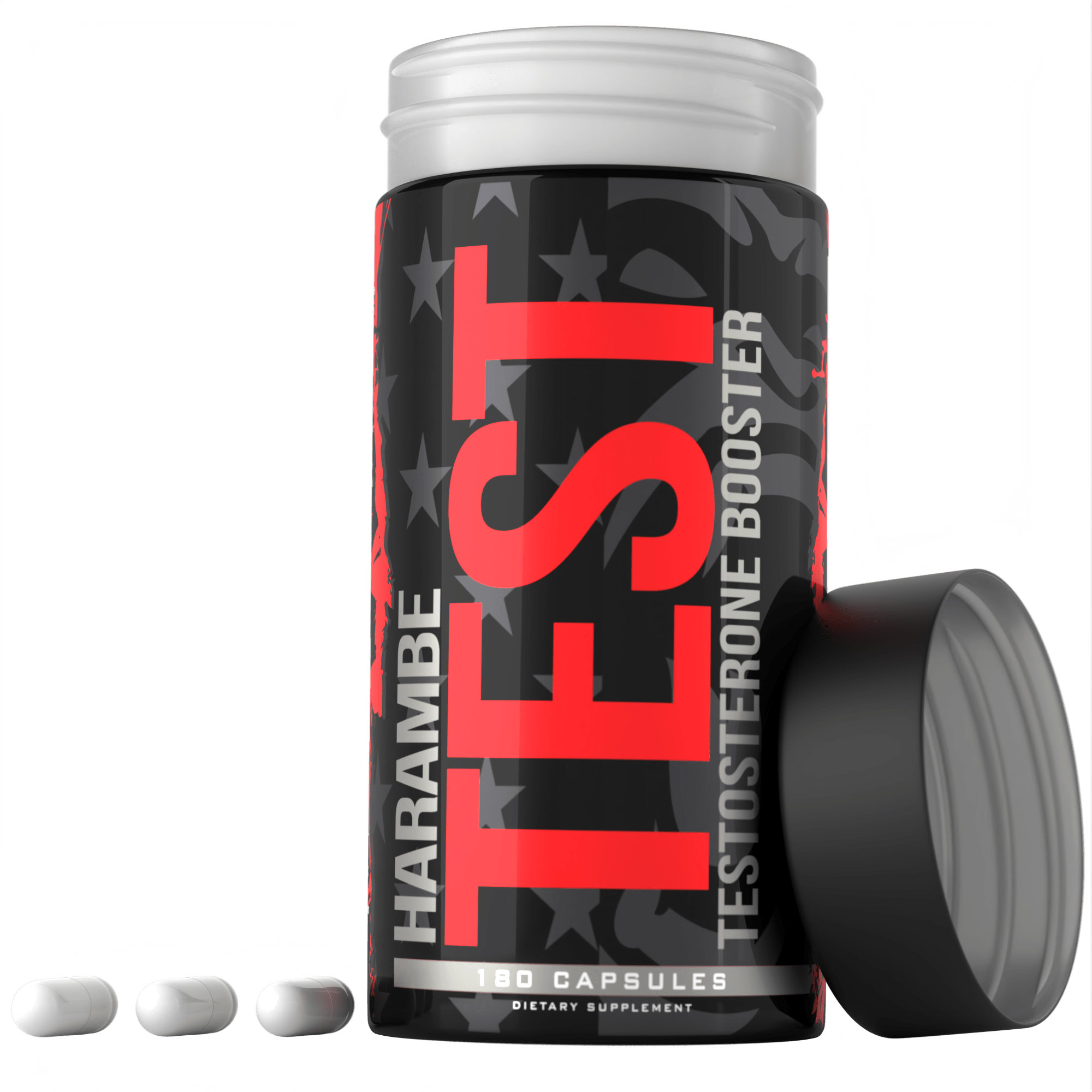 Harambe Test | Natural Testosterone Booster - 180ct
