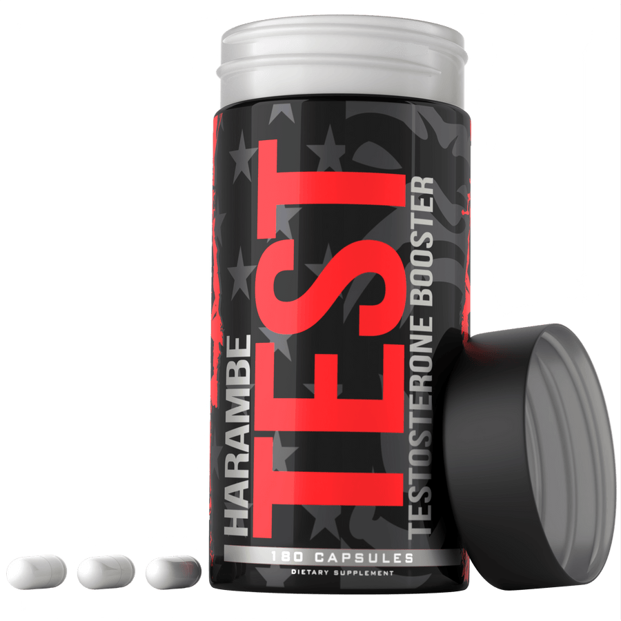 Harambe Test | Natural Testosterone Booster - 180ct