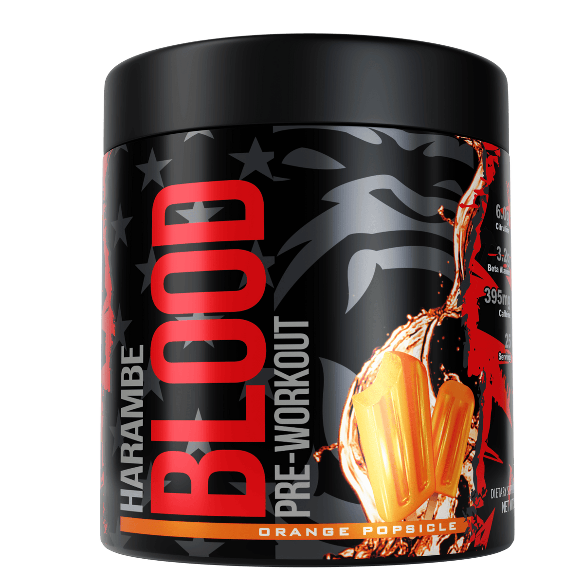 Harambe Blood® | Intense Preworkout Supplement