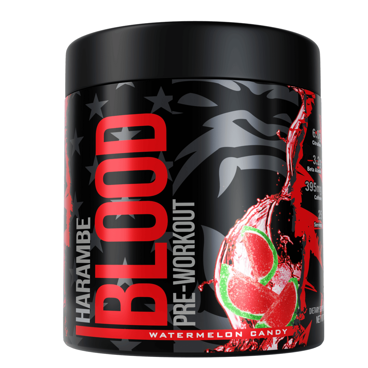 Harambe Blood® | Intense Preworkout Supplement