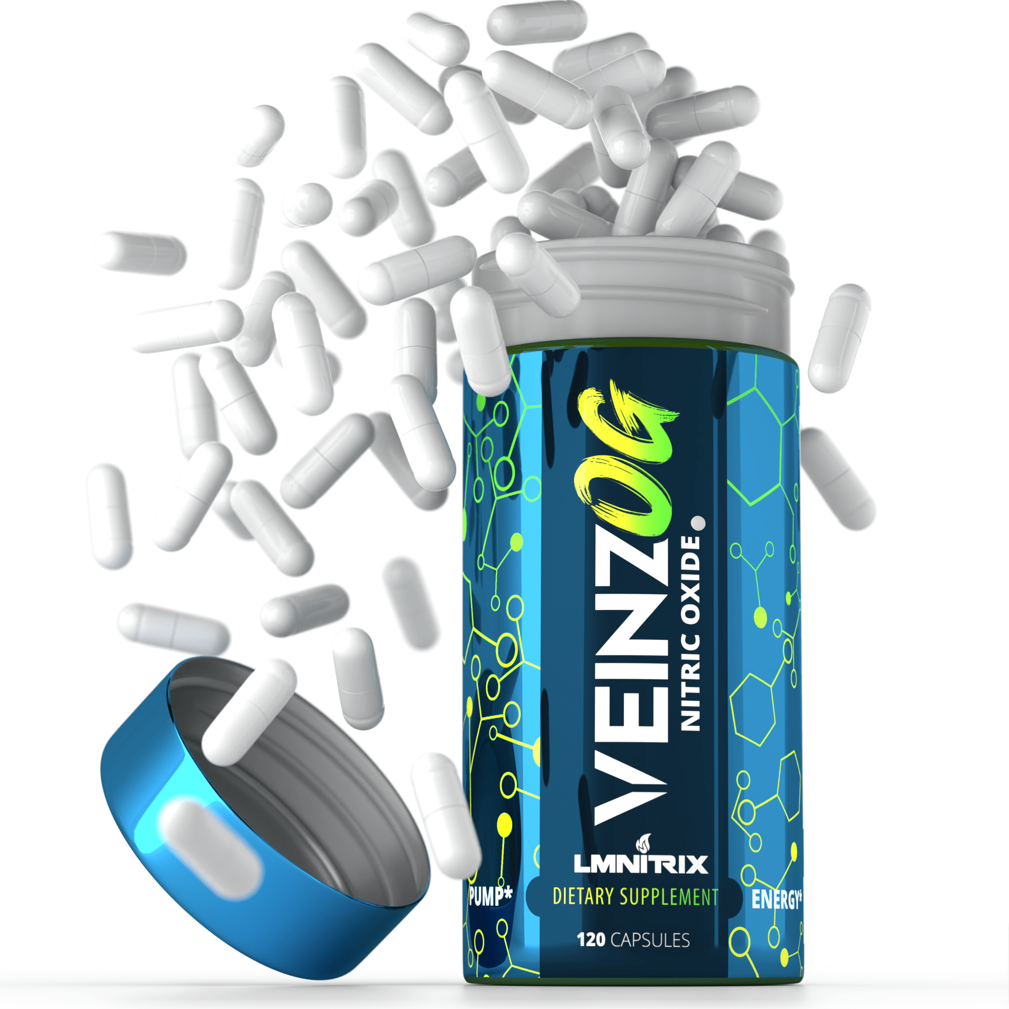 VEINZ OG - Nitric Oxide Booster Pills with Yohimbine - 120ct