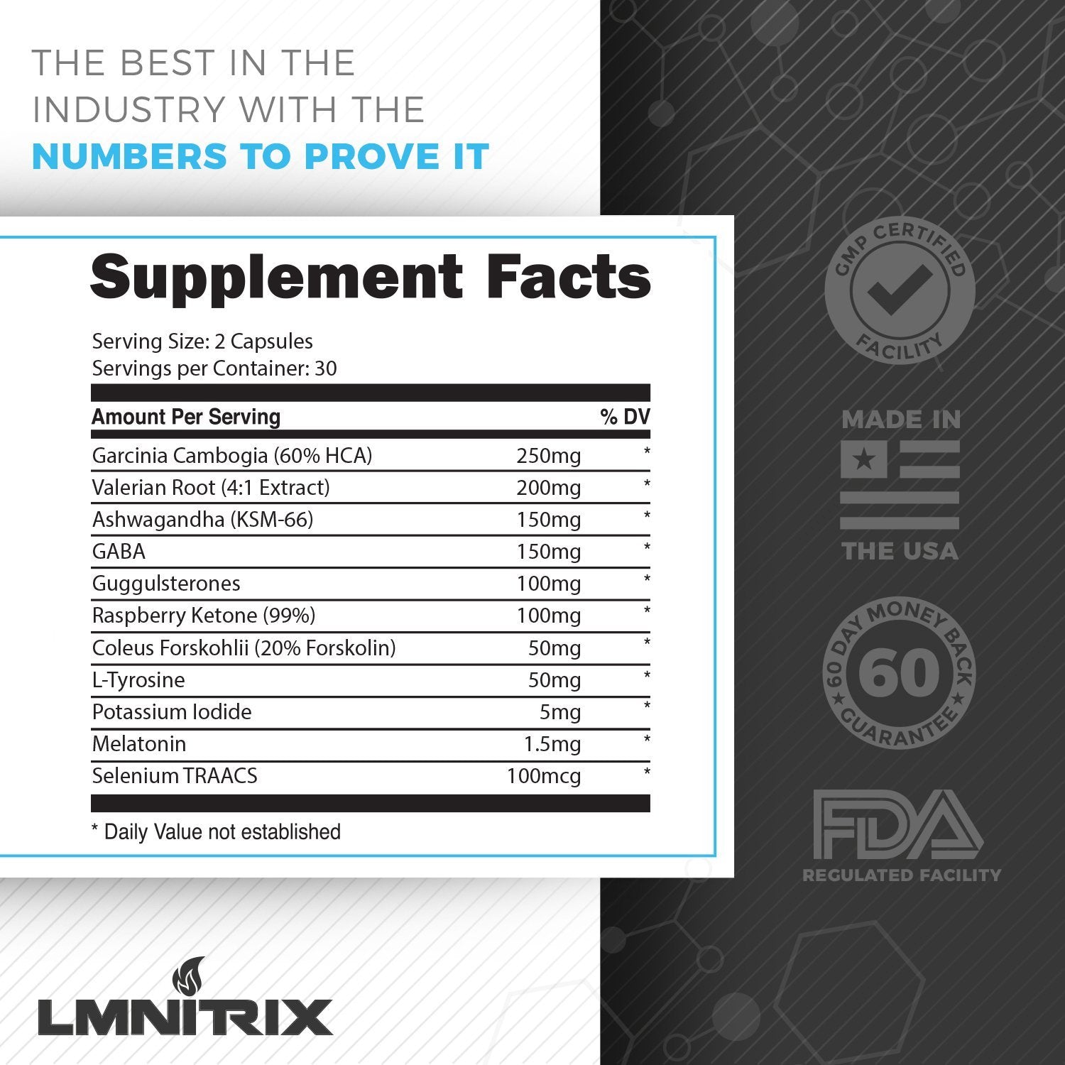 NYTESHRED | Sleep Aid Fat Burner Supplement ✮ 60ct