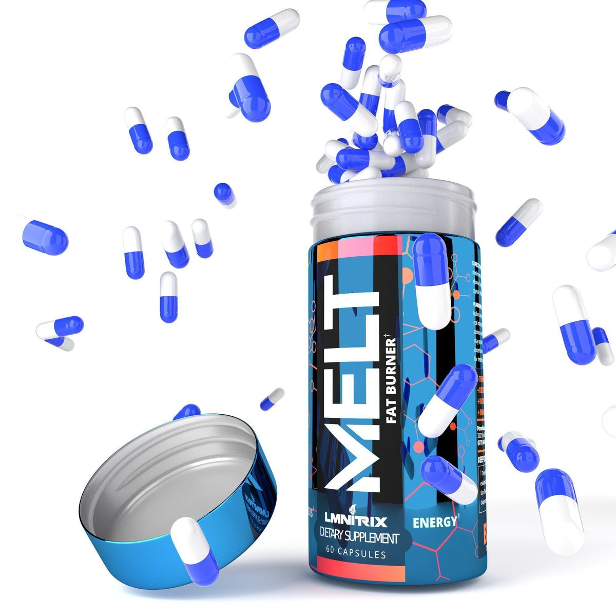 MELT | Thermogenic Fat Burner Supplement ✮ Men & Women ✮ 60 ct