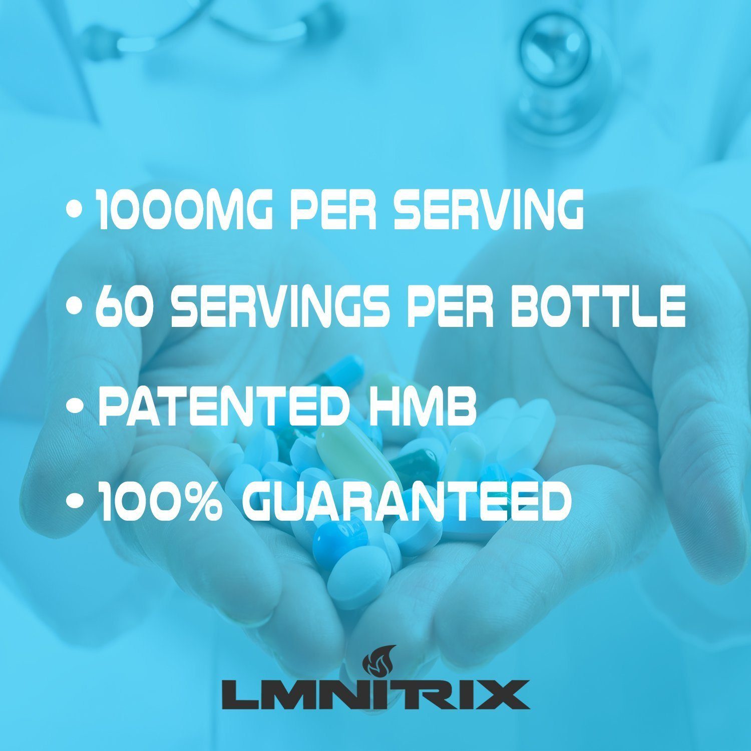 HMB 1000 |  Boost Strength, Recovery & Reduce Muscle Loss ✮ 120 ct