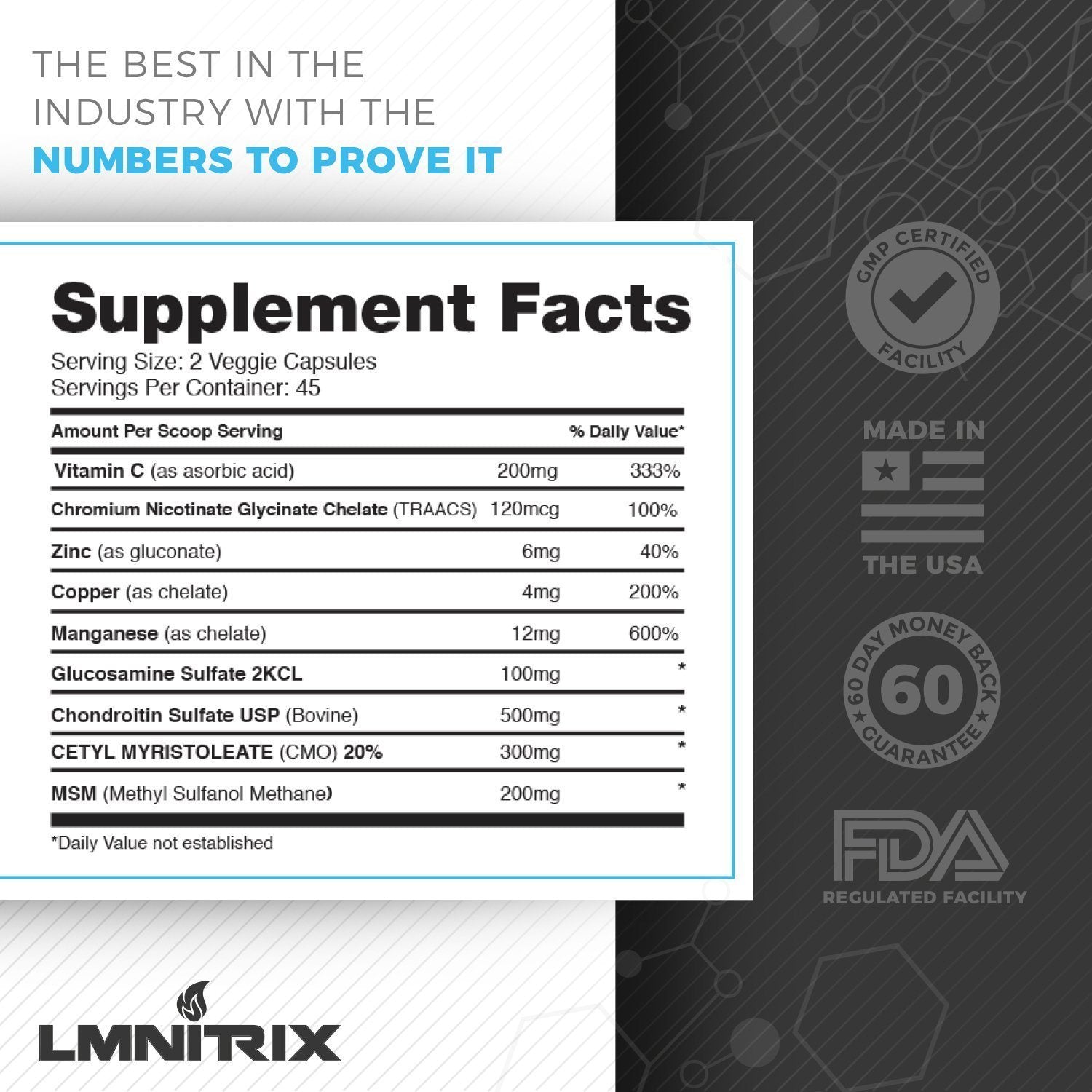 JOINT SUPPORT | Joint Repair Supplement ✮ Men & Women ✮ 90 ct