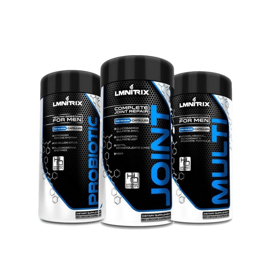 MEN'S WELLNESS STACK ✮ Supplement Variety Pack ✮ 3 ct