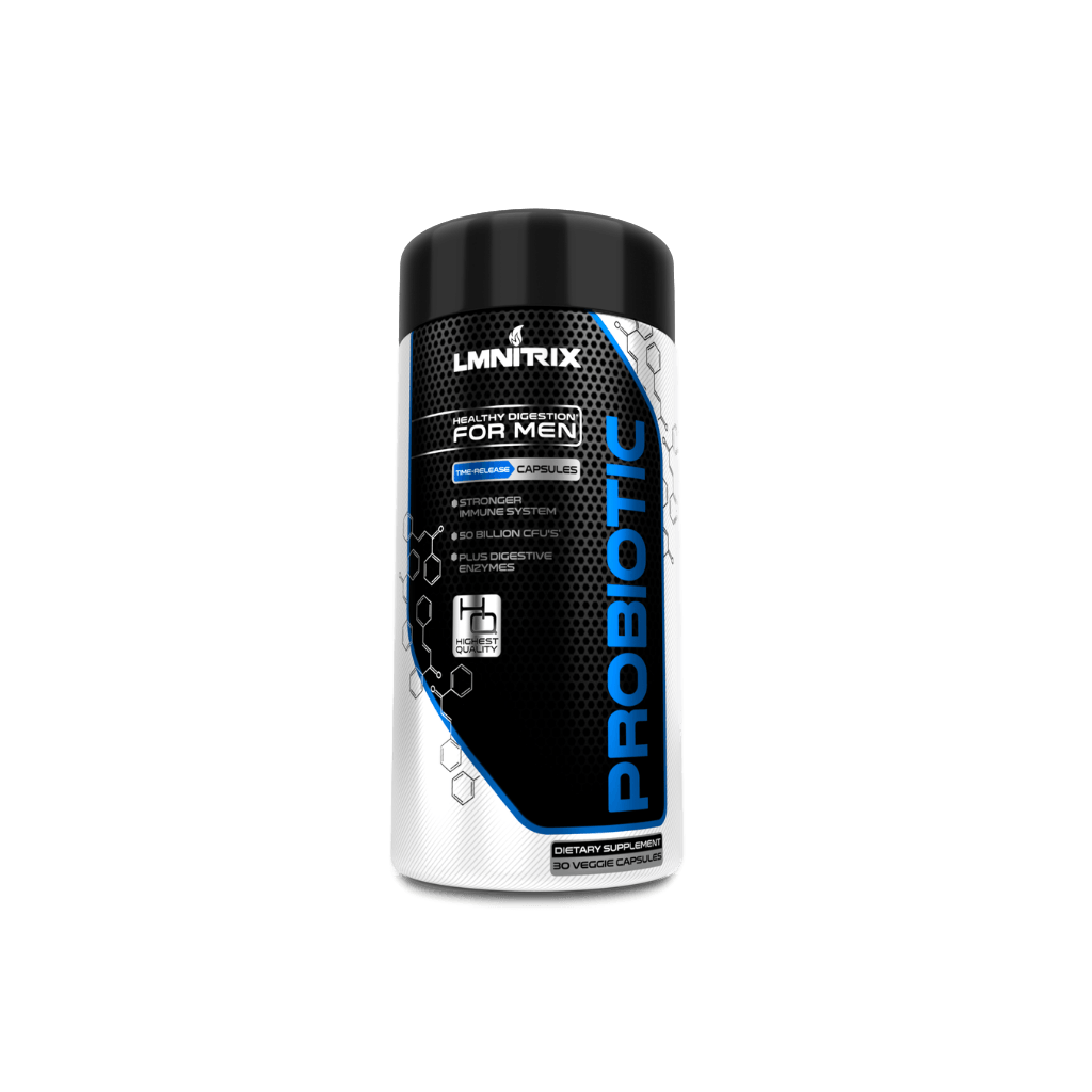 PROBIOTIC FOR MEN | Aid Digestive Health & Immunity ✮ 30 ct