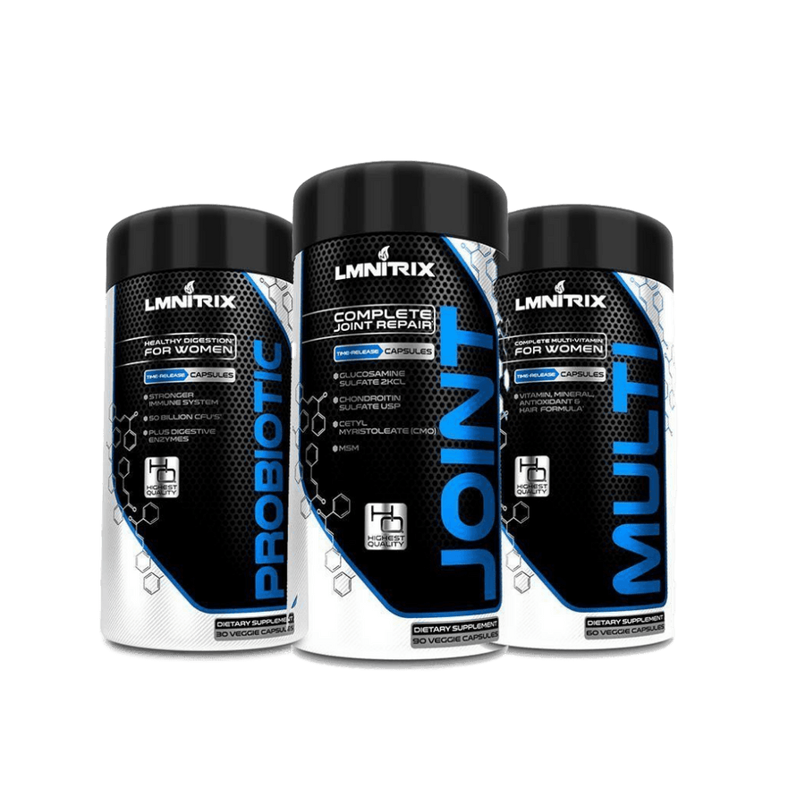 WOMEN'S WELLNESS STACK ✮ Supplement Variety Pack ✮ 3 ct